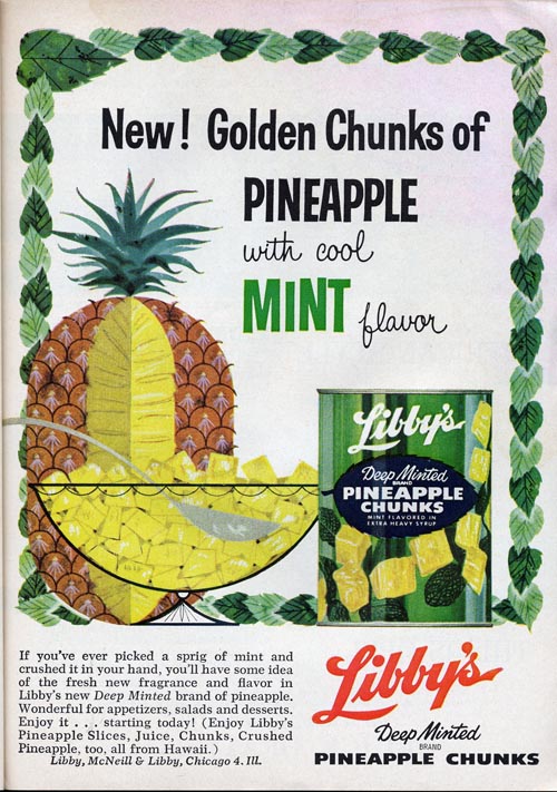 Libby's Pineapple | Commercial Works | Charley Harper Prints | For Sale