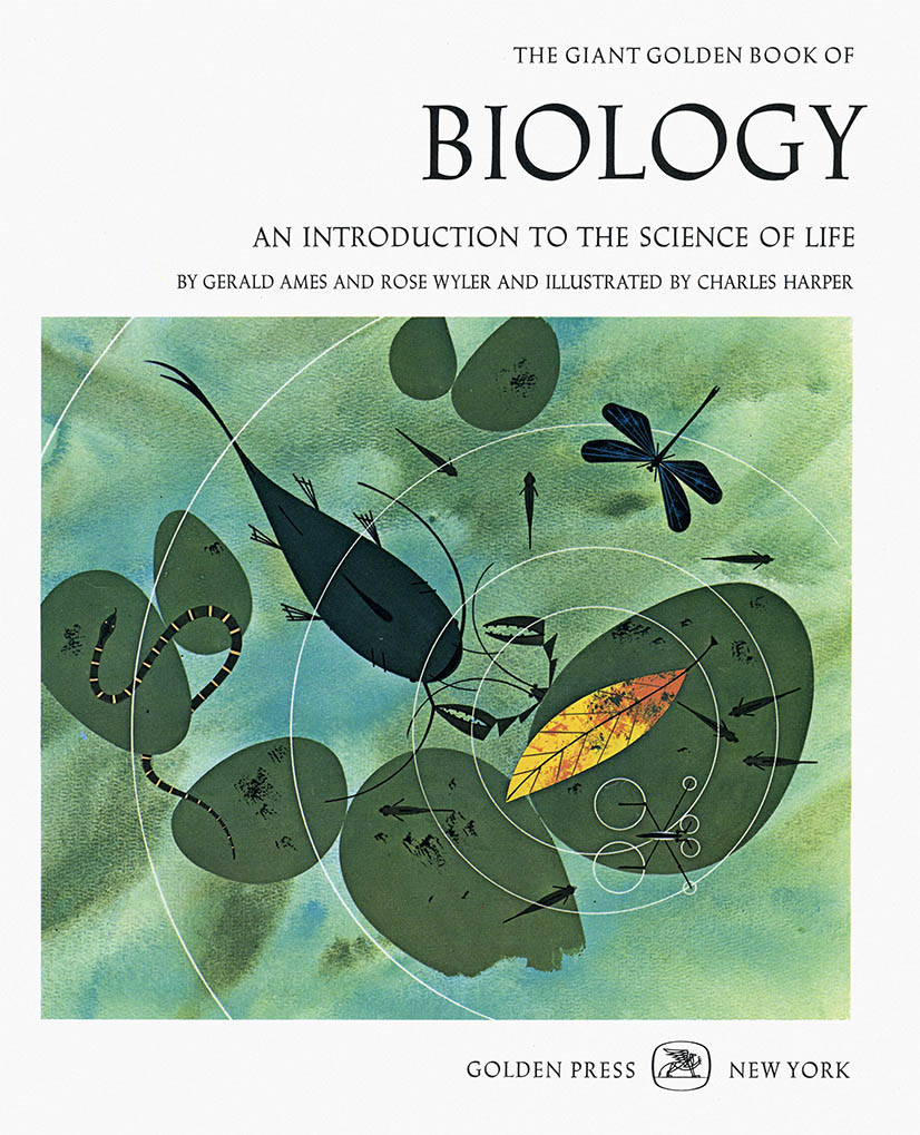Golden Book of Biology | Charley Harper Prints | For Sale